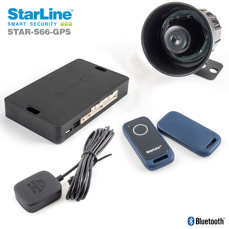 STARLINE S66-GPS Autoalarm Premium Auto Alarmanlagen Einbau