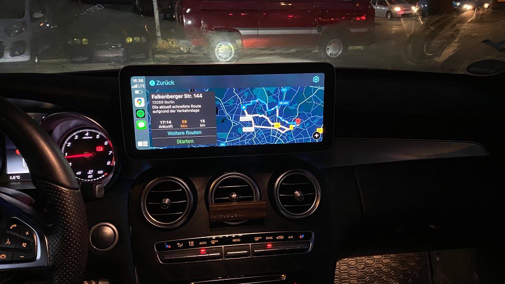 Wireless Apple Carplay Android Auto Nachrüstung für Mercedes Benz